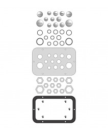 Flansa intrare cabluri...