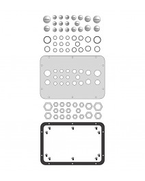 Flansa intrare cabluri...