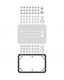 Flansa intrare cabluri...