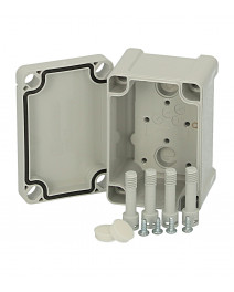 Cutie din ABS cu capac gri...