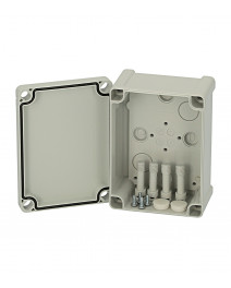 Cutie din ABS cu capac gri...