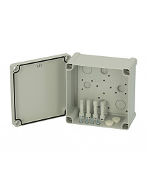 Cutie din ABS cu capac gri...