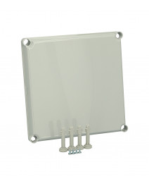 Capac scund gri cu şuruburi...