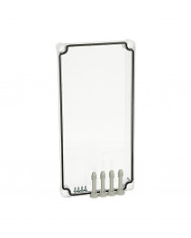 Capac scund gri cu şuruburi...