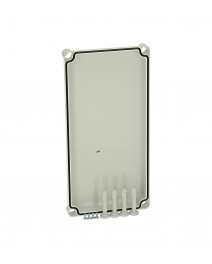 Capac scund gri cu şuruburi...