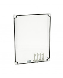 Capac scund gri cu şuruburi...