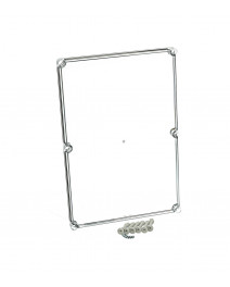 Capac scund gri cu şuruburi...