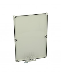 Capac scund gri cu şuruburi...