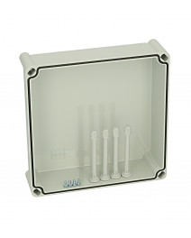 Capac înalt gri cu şuruburi...