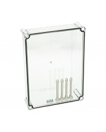 Capac înalt gri cu şuruburi...