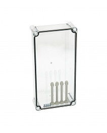 Capac înalt gri cu şuruburi...