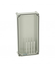 Capac înalt gri cu şuruburi...