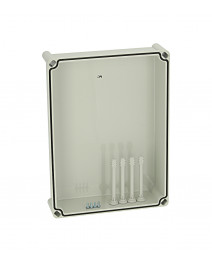 Capac înalt gri cu şuruburi...